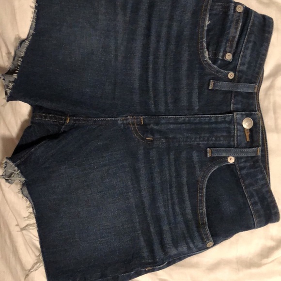 Madewell Pants - High rise curvy denim madewell shorts